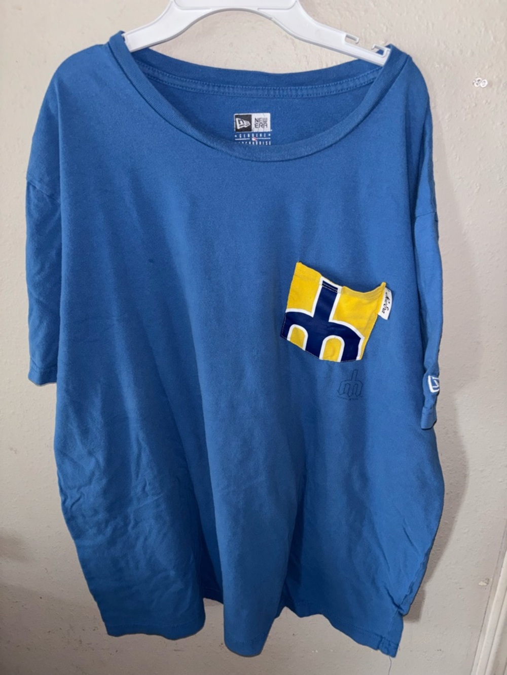 Seattle Mariners New Era Men’s Xl Blue Shirt MLB Baseball